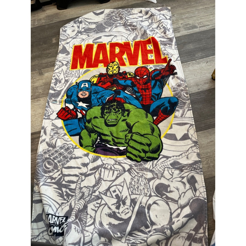 Marvel Comics Avengers  Beach Towel READ